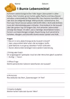 Vorschau - Stundenentwürfe - Leseverständnis Gesunde Ernährung – Klasse 3 | 10 Lesetexte mit Fragen & Lösungen - Seite 3