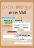 Vorschau - Präsentationen/Tafelbilder - Interaktives Tafelbild - Guten Morgen (Klasse 3/4) - Deckblatt