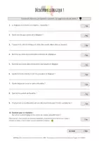 Vorschau - Spiele - Découvrons la Belgique (Quiz mit Fragen rund um Belgien) - Deckblatt