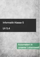 Vorschau - Unterrichtsreihen - Informatik Klasse 5 Bundle, Codierungen und Automaten nach QUA-LiS NRW - Seite 1