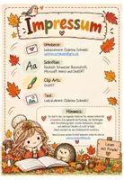 Vorschau - Arbeitsblätter - Lesemalblätter Tiere im Herbst - Seite 1