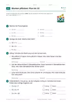 Vorschau - Arbeitsblätter - Frühlings-Mathematik, Klasse 1, Rätsel - Seite 3