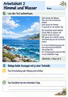 Vorschau - Arbeitsblätter - Gott erschafft die Welt | Religion Klasse 4 Arbeitsblätter | Evangelische Religionslehre | 10 Arbeitsblätter als PDF - Seite 2