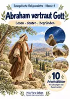 Vorschau - Arbeitsblätter - Abraham vertraut Gott | Religion Klasse 4 Arbeitsblätter | Evangelische Religionslehre | 10 Arbeitsblätter als PDF - Deckblatt