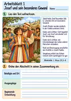 Vorschau - Arbeitsblätter - Josef – Gott führt zum Guten | Religion Klasse 4 Arbeitsblätter | Evangelische Religionslehre | 10 Arbeitsblätter als PDF - Seite 1