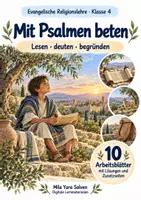 Vorschau - Arbeitsblätter - Mit Psalmen beten | Religion Klasse 4 Arbeitsblätter | Evangelische Religionslehre | 10 Arbeitsblätter als PDF - Deckblatt