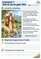Vorschau - Arbeitsblätter - Mit Psalmen beten | Religion Klasse 4 Arbeitsblätter | Evangelische Religionslehre | 10 Arbeitsblätter als PDF - Seite 2