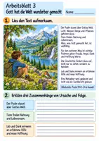 Vorschau - Arbeitsblätter - Mit Psalmen beten | Religion Klasse 4 Arbeitsblätter | Evangelische Religionslehre | 10 Arbeitsblätter als PDF - Seite 3