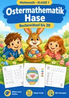 Vorschau - Arbeitsblätter - Ostermathematik Hase, Klasse 1, Rätsel - Deckblatt