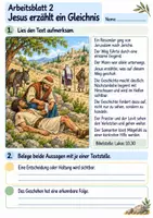 Vorschau - Arbeitsblätter - Der barmherzige Samariter | Religion Klasse 4 Arbeitsblätter | Evangelische Religionslehre | 10 Arbeitsblätter als PDF - Seite 2