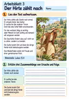 Vorschau - Arbeitsblätter - Das verlorene Schaf | Religion Klasse 4 Arbeitsblätter | Evangelische Religionslehre | 10 Arbeitsblätter als PDF - Seite 3