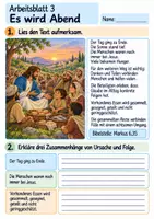 Vorschau - Arbeitsblätter - Jesus teilt Brot | Religion Klasse 4 Arbeitsblätter | Evangelische Religionslehre | 10 Arbeitsblätter als PDF - Seite 3