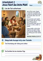 Vorschau - Arbeitsblätter - Jesus lebt – Ostern | Religion Klasse 4 Arbeitsblätter | Evangelische Religionslehre | 10 Arbeitsblätter als PDF - Seite 2
