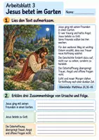 Vorschau - Arbeitsblätter - Jesus lebt – Ostern | Religion Klasse 4 Arbeitsblätter | Evangelische Religionslehre | 10 Arbeitsblätter als PDF - Seite 3