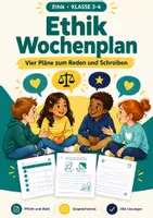 Vorschau - Arbeitsblätter - Wer bin ich und Wochenplan, Komplettpaket Ethik, Klasse 3-5 - Seite 1