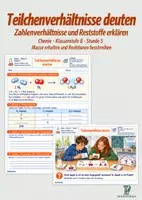 Vorschau - Stundenentwürfe - Chemie Klasse 8: Teilchenverhältnisse deuten | Masse erhalten und Reaktionen beschreiben - Deckblatt