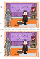 Vorschau - Arbeitsblätter - Lesen und Malen Halloween – 10 Lesemalblätter für Klasse 2–4 - Seite 3