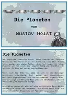 Vorschau - Aufgabenkarten - Wissenskartei: Gustav Holst - Die Planeten - Seite 1