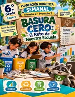 Vista previa - Unidades / Secuencias / Situaciones de Aprendizaje - Planeación Semanal 6° Primaria T2 - Portada