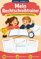 Vorschau - Arbeitsblätter - Rechtschreibtrainer, Klasse 2-3, Training - Deckblatt