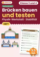 Vorschau - Arbeitsblätter - Physik Werkstatt Klasse 2 bis 4 Bundle | Licht und Schatten, Spiegel, Schwimmen und Sinken - Seite 1