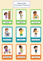 anteprima - Flashcard - Flashcard della Comunicazione Funzionale. 9 frasi e 5 attività su cosa dire al posto delle urla, anche con la CAA, per BES, DSA e autismo - Pagina di copertina