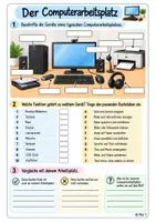 Vorschau - Stundenentwürfe - 🖥️ Informatik – Der Computerarbeitsplatz | Geräte & Funktionen kennenlernen | komplette Unterrichtsstunde - Seite 3