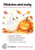 Vorschau - Stundenentwürfe - Halloween-Paket Selbstwert & Selbstregulation: 6 fertige Stunden für Klasse 1–4 - Seite 1