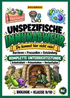 Vorschau - Stundenentwürfe - Humanbiologie - Komplettpaket Sek I - 20+ Unterrichtsmaterialien Sinnen, Bewegung, Verdauung, Immunbiologie, Lunge, Blutkreislauf & Hormonen - Seite 1