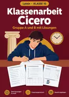 Vorschau - Test - Klassenarbeit Cicero Rede Latein Klasse 10 - Deckblatt