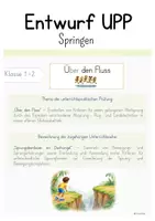 Vorschau - Stundenentwürfe - Entwurf UPP: Springen - Deckblatt