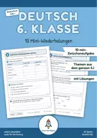 Vorschau - Arbeitsblätter - Deutsch Klasse 6 Mini-Wiederholungen mit Lösungen, Realschule/Sek1, Zwischenaufgabe, Einstieg - Seite 1