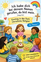 Vorschau - Stundenentwürfe - Namen (Jesaja 43,1) | Einstieg Christliche Religion Klasse 1 - Deckblatt