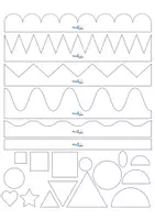 Vorschau - Mal- und Bastelvorlagen - Pop Art - Buchstaben Schreibschrift SAS - Kunst - Seite 3