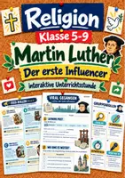 Vorschau - Stundenentwürfe - Kirchenjahr | Wachsendes Materialpaket | Aktuell: Erntedank, St. Martin, Emmaus, Pfingsten, Christi Himmelfahrt & Weihnachten | Comics, Hörspuren, Lesespuren Aufgaben, Basteln uvm. | Grundschule, Förderschule und Sekundarstufe I | Klasse 1-7 | - Seite 1