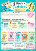 Vorschau - Bildkarten - 5 Minuten Funkelzeit – 40 alltagstaugliche Impulse für mehr Stärke, Gefühle, Mut, Gemeinschaft und Achtsamkeit im Kita-Alltag - Deckblatt