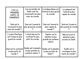 Vorschau - Spiele - Le superlatif - chaîne de lecture - dis donc 7 unité 6 - Seite 2