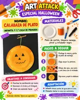 Vista previa - Manualidades / Dibujos para colorear - Art Attack Halloween - página 1