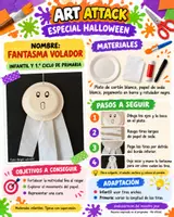 Vista previa - Manualidades / Dibujos para colorear - Art Attack Halloween - página 2