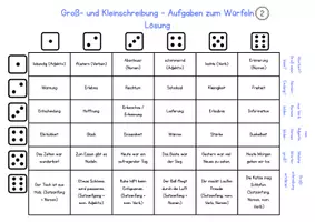 Vorschau - Spiele - Groß- und Kleinschreibung - Nomen + Nominalisierung - Klasse 6-7 - Spiel - Seite 3