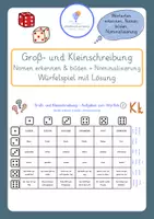 Vorschau - Spiele - Materialpaket - Groß- und Kleinschreibung - Nomen - Nominalisierung - Klasse 6-7 - Spiele - Seite 1