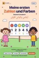Vorschau - Arbeitsblätter - Zahlen und Farben Deutsch–Arabisch - Deckblatt