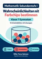 Vorschau - Arbeitsblätter - Wahrscheinlichkeiten mit Farbchips bestimmen - Deckblatt