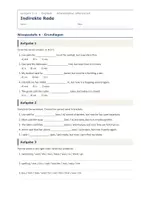 Vorschau - Arbeitsblätter - Indirekte Rede Englisch – differenziert - Seite 1