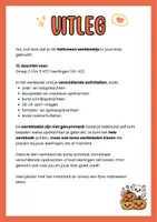Voorbeeld - Werkboekje Halloween | Werkbladen Groep 3-5 - Pagina 1