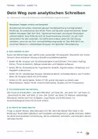 Vorschau - Arbeitsblätter - Texte und Darstellungen erschließen | 3 Lernhefte zu Textverständnis, Diagrammen und analytischem Schreiben - Seite 1