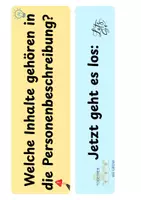 Vorschau - Unterrichtsreihen - Personenbeschreibung Reihentransparenz - Seite 3