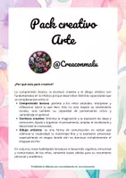 Vista previa - Hojas de trabajo - Comprensión lectora y escritura creativa - Arte - página 1