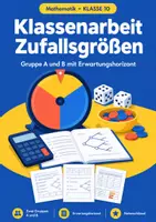Vorschau - Test - Erwartungswert einfacher Mathematik Klasse 10 - Deckblatt