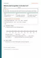 Vorschau - Arbeitsblätter - Gratis Arbeitsblatt Dezimalzahlen vergleichen | Denkfehler-Detektiv: 0,45 oder 0,5? Mit Lösung - Deckblatt